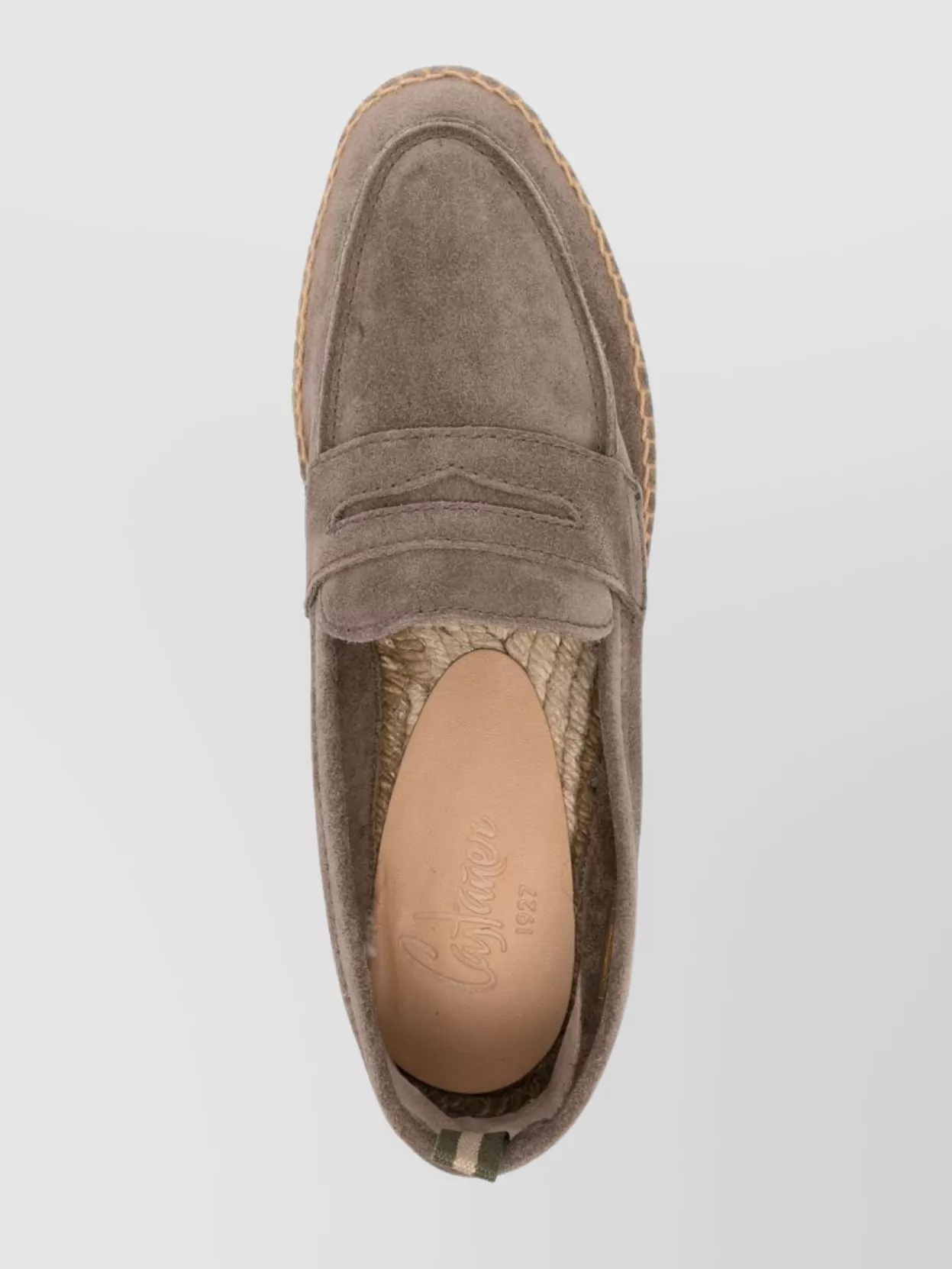 Castaner Suede Leather Espadrilles Almond Toe