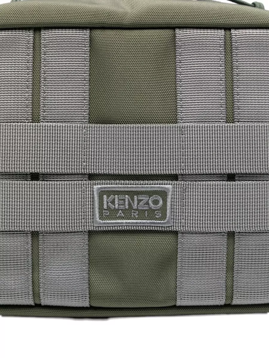 Kenzo Logo Shoulder Bag Adjustable Strap