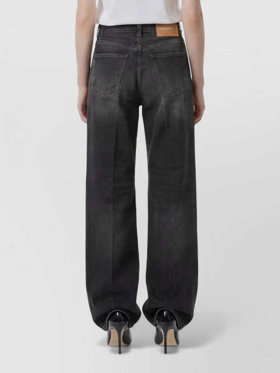 Haikure Mid-Rise Wide-Leg Denim Jeans