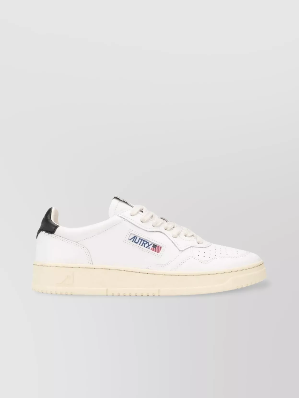 Autry "Low Medalist" Leather Sneakers