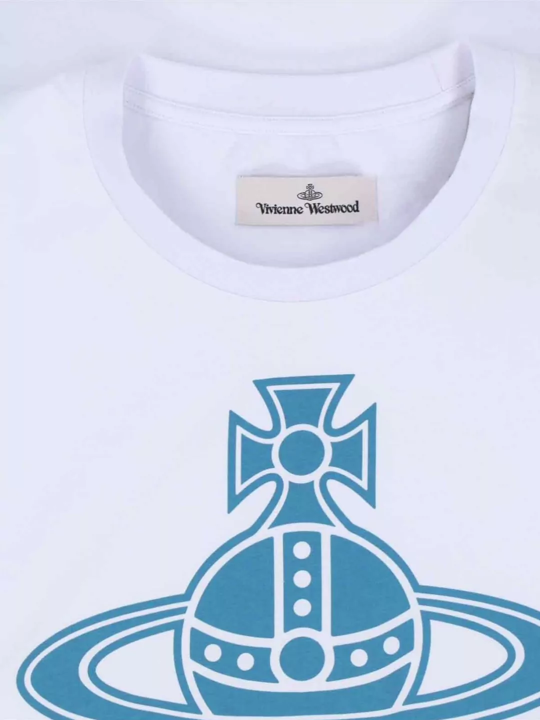 Vivienne Westwood Graphic Print Relaxed Fit Short Sleeve Top