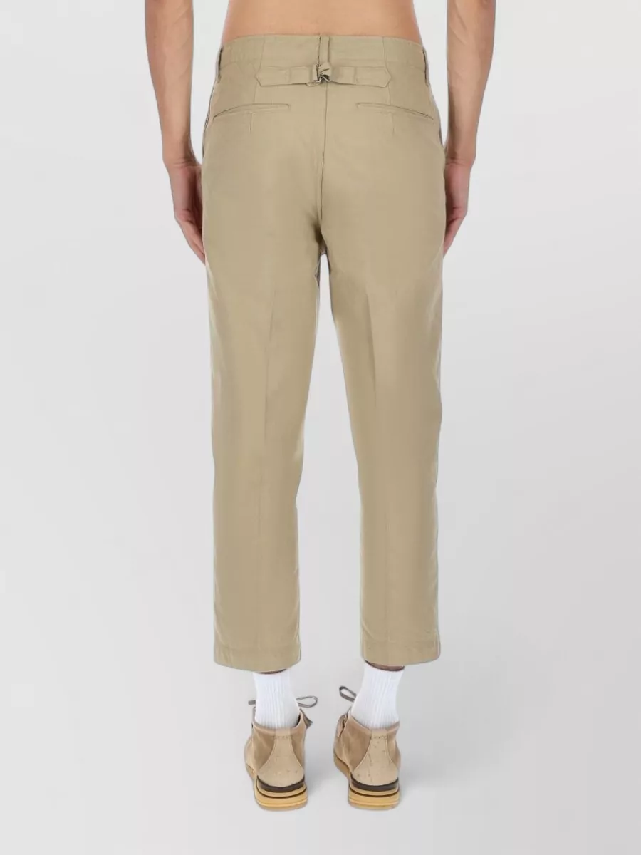 Visvim Cropped Trousers With Pockets And Loops