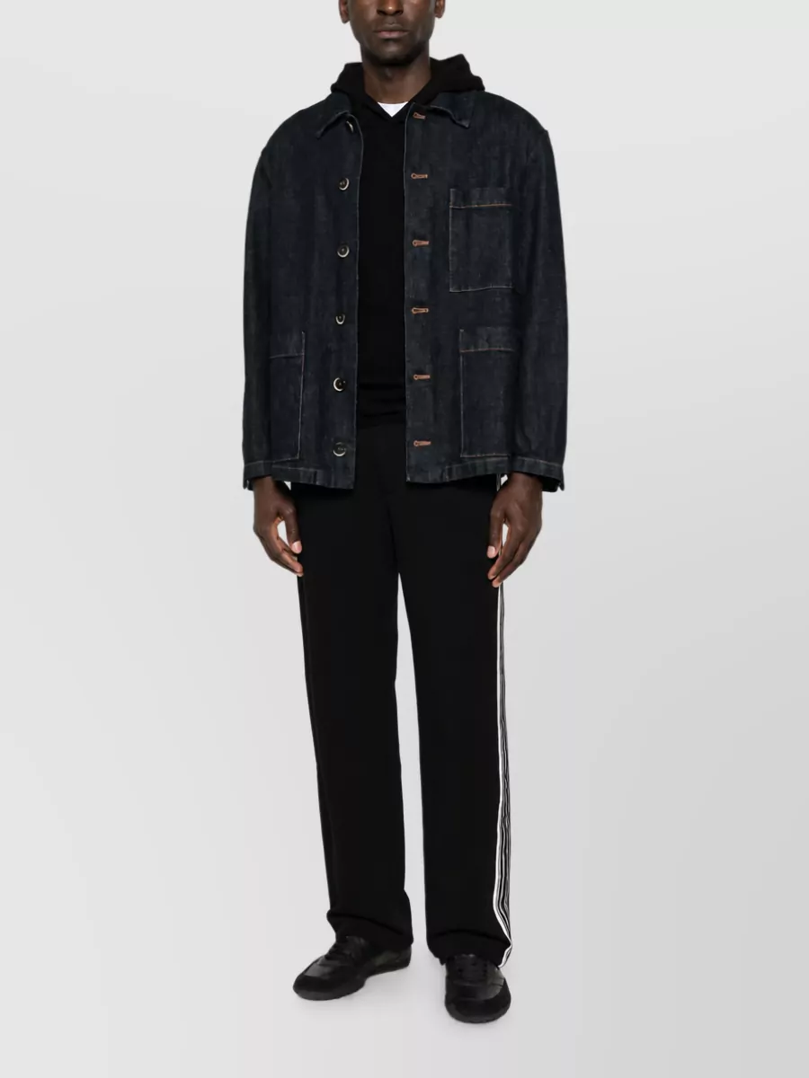 Emporio Armani Cotton Straight-Leg Sweatpants