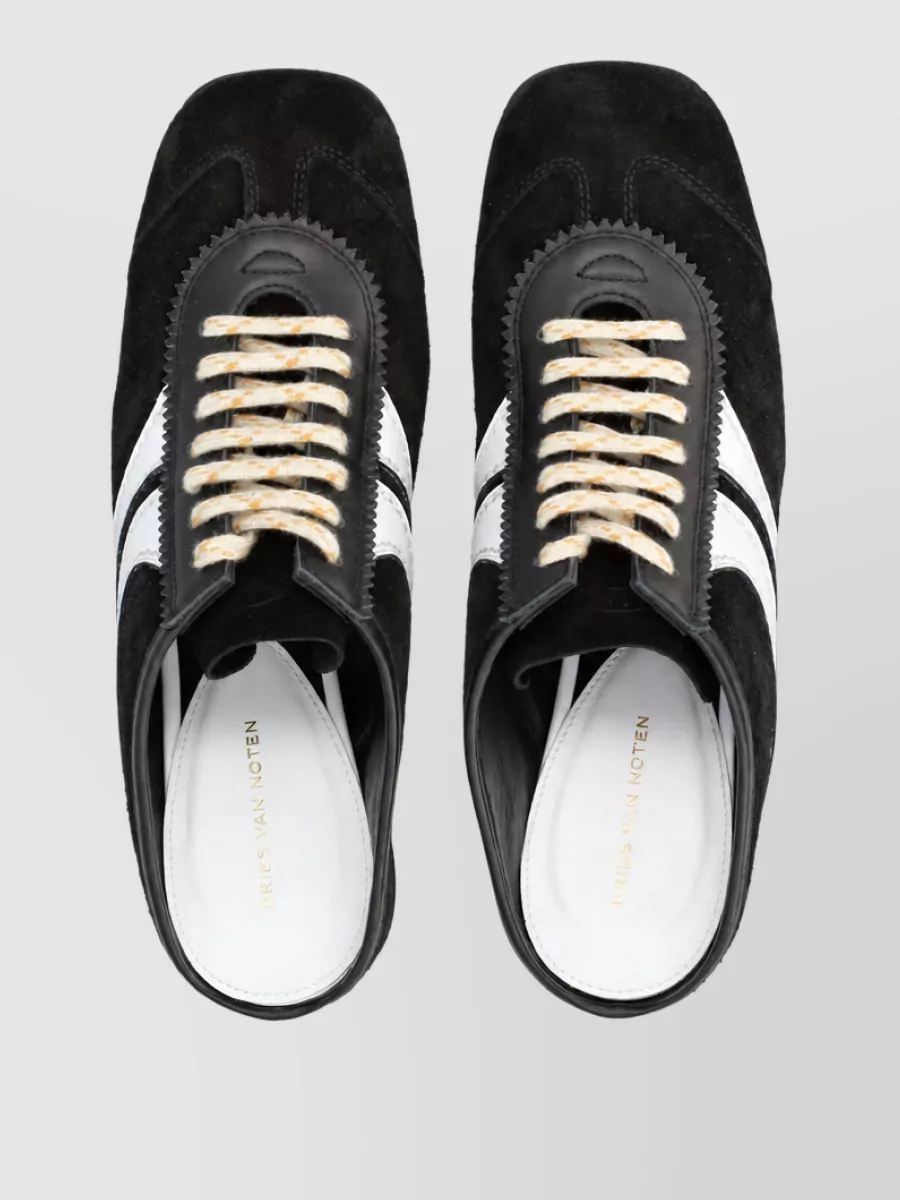 Dries Van Noten Leather Mules
