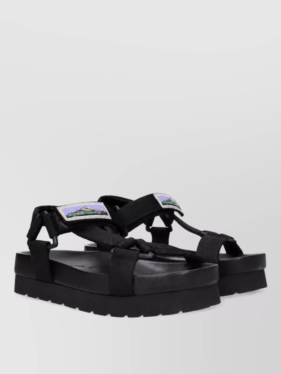 Bottega Veneta fabric slides