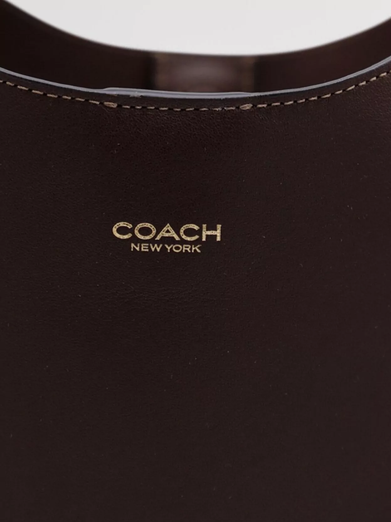 Coach Smooth Finish Tote Bag With Single Strap