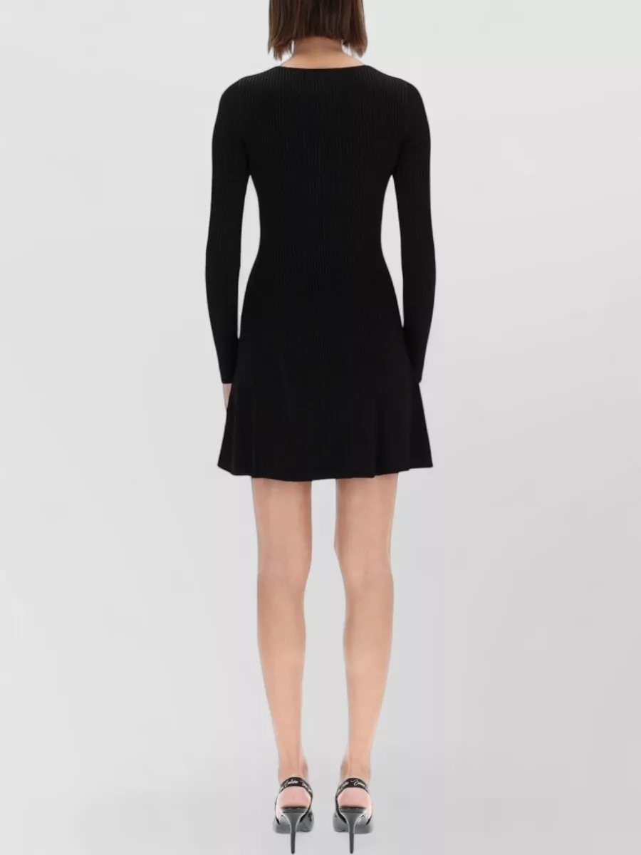 Versace Jeans Couture Fine-Knit Midi Dress