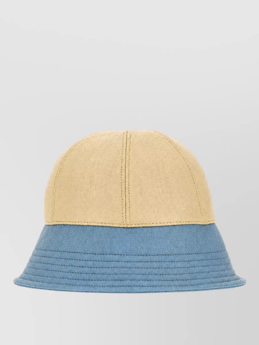 Prada Two-Tone Canvas Bucket Hat