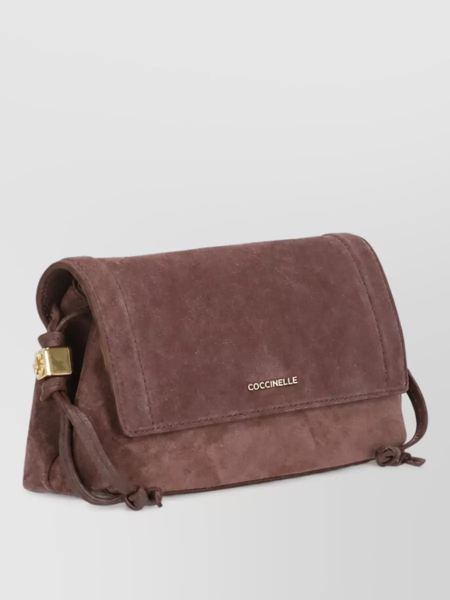 Coccinelle Suede Shoulder Bag