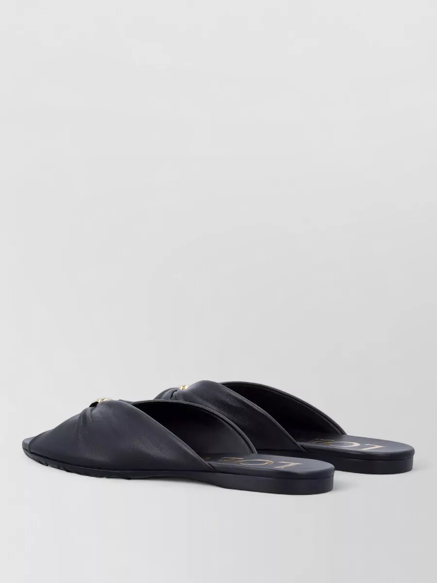Loewe Leather Slides
