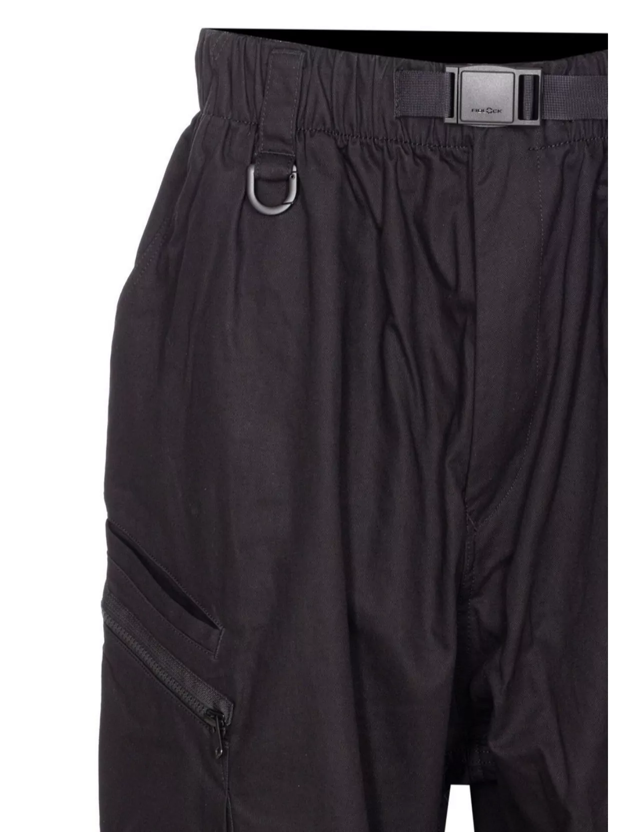 Y-3 Track Pants With Belt Detail And Pockets