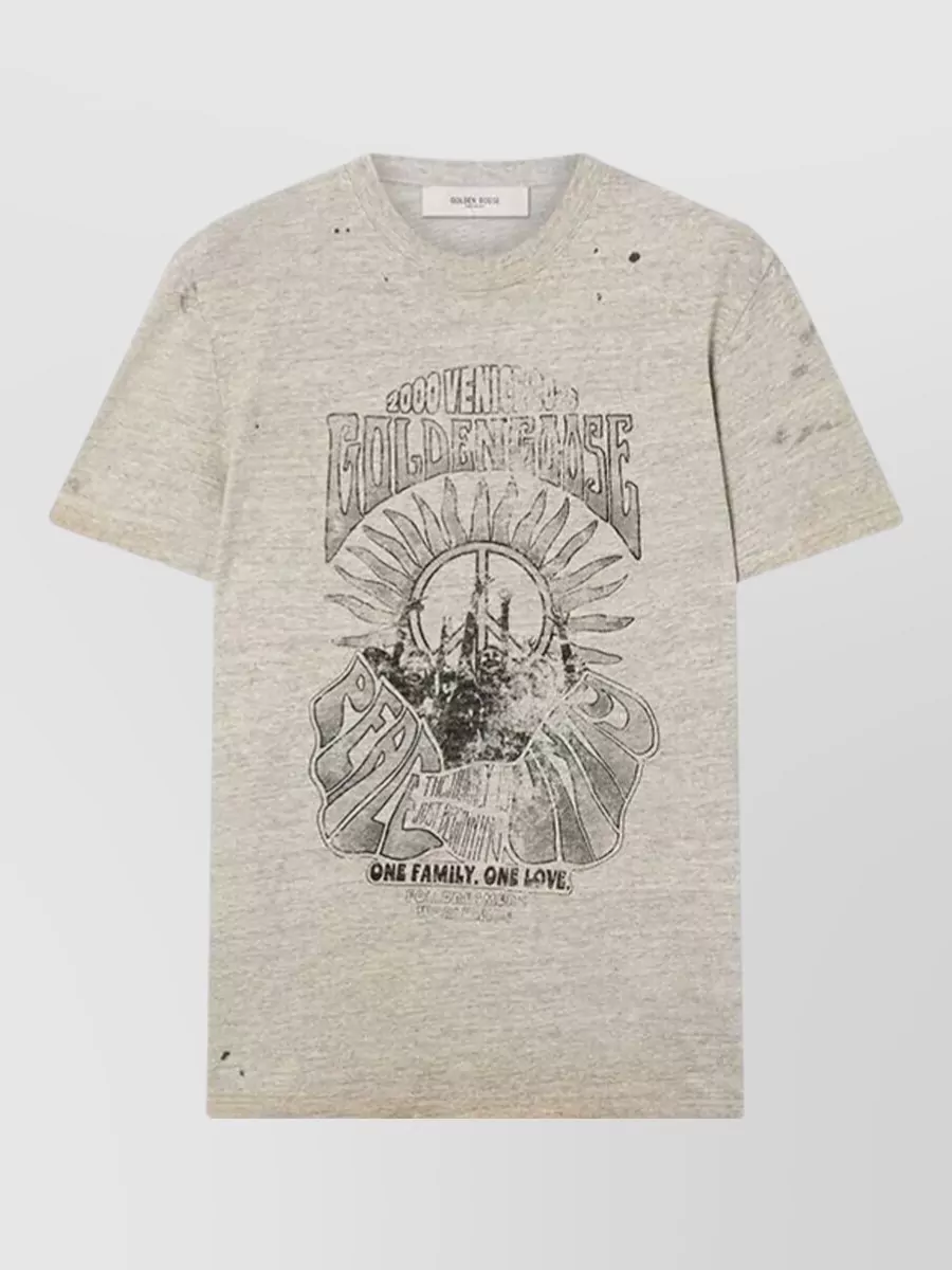 Golden Goose Printed Cotton Jersey T-Shirt