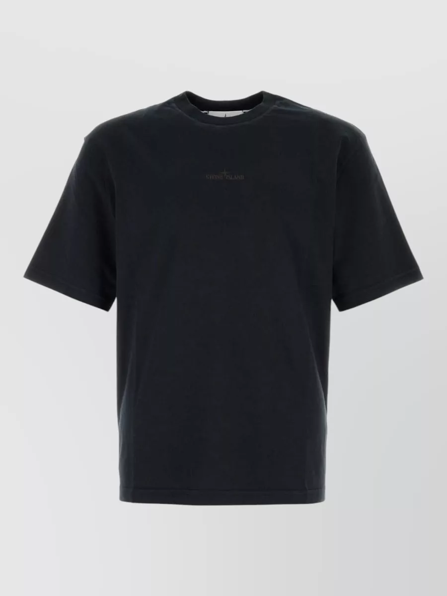 Stone Island cotton logo print t-shirt