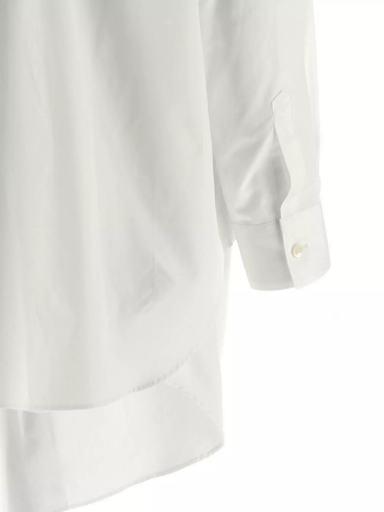 Comme Des Garçons Long Sleeve Shirt Asymmetric Hem