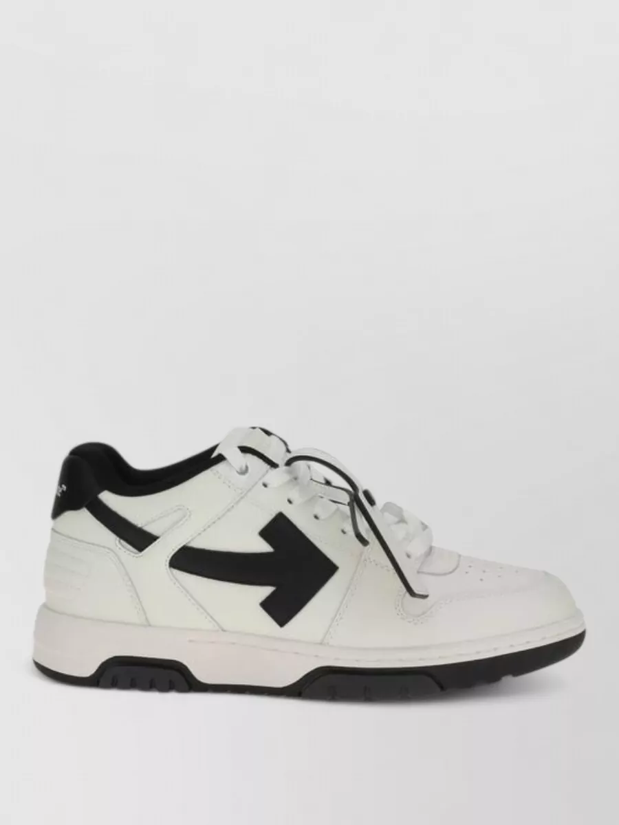 Off-White Rubber Out Of Office Low-Top Sneakers