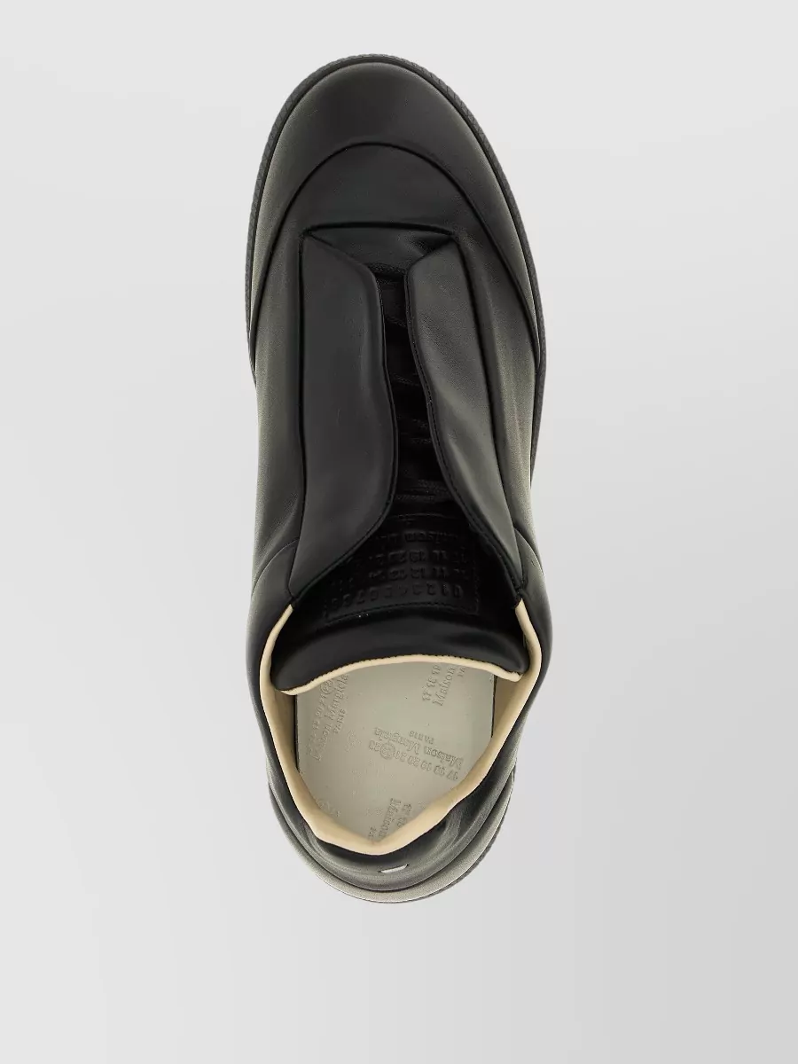 Maison Margiela Leather Future Slip-On Sneakers