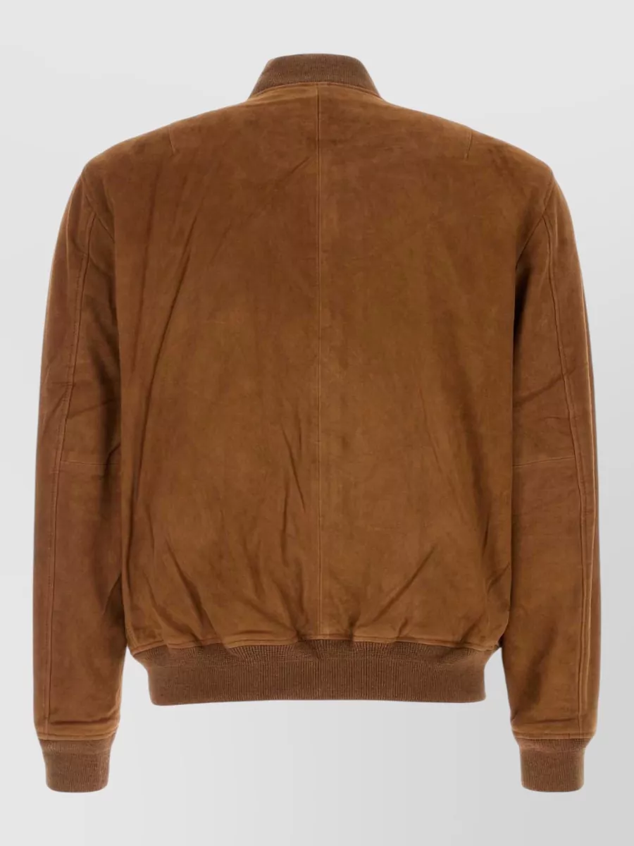Polo Ralph Lauren Leather Bomber Jacket