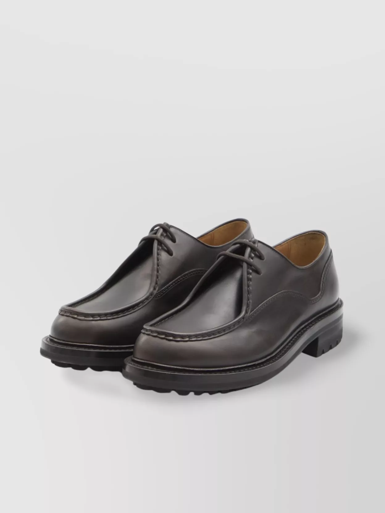 Church's Monteria Calfskin Lace-Up Shoes