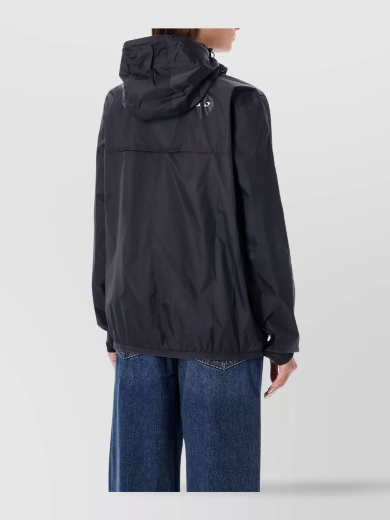 Comme Des Garçons Play Full Zip Hoodie Elastic Cuffs