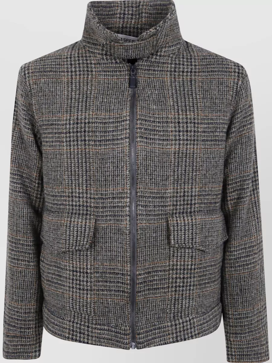 Aspesi Virgin Wool Single Breasted Coat