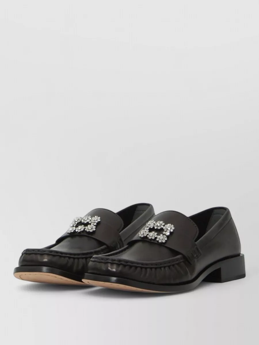 Roger Vivier Leather Loafers