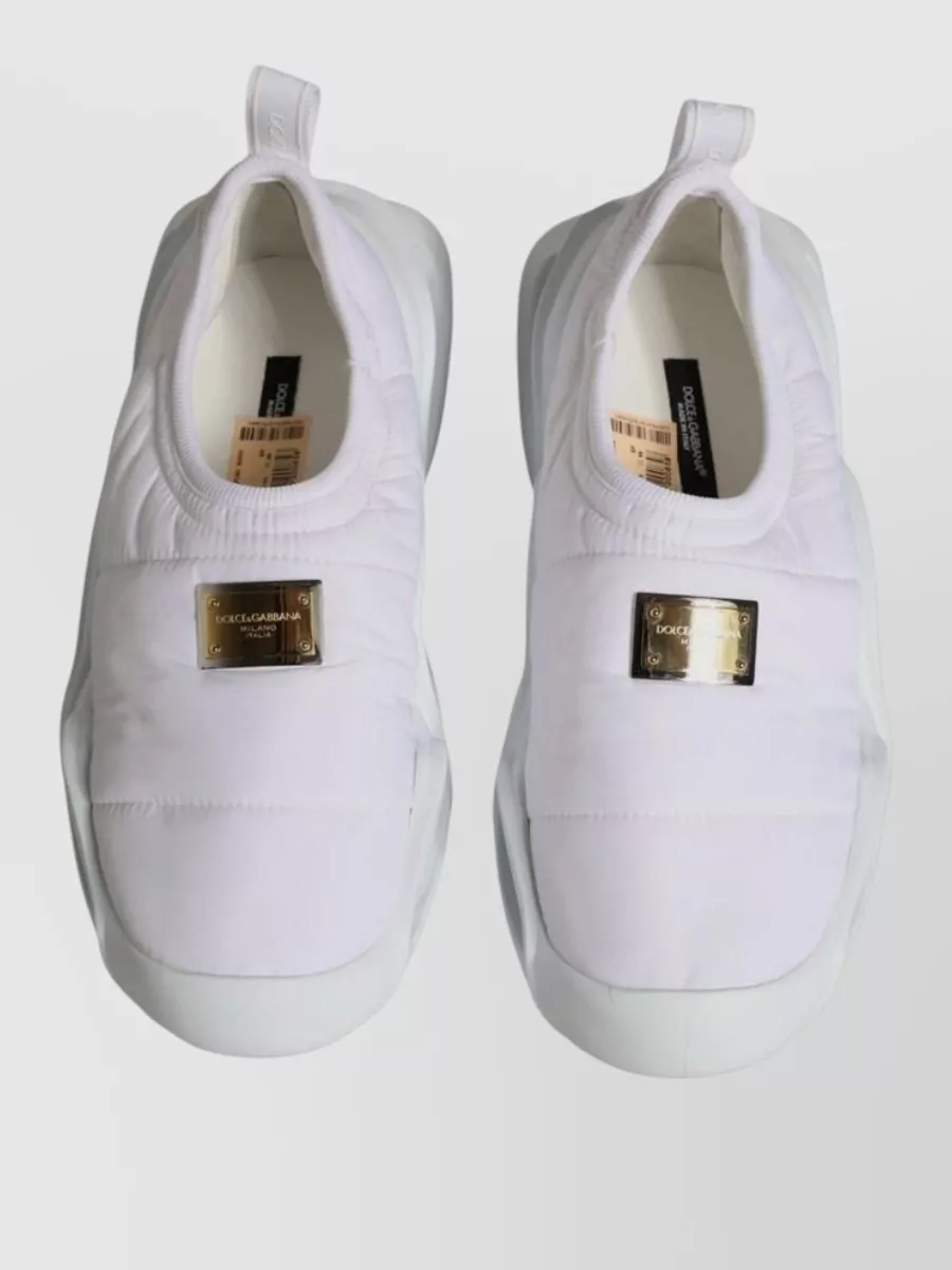 Dolce&Gabbana Quilted Slip-On Sneakers