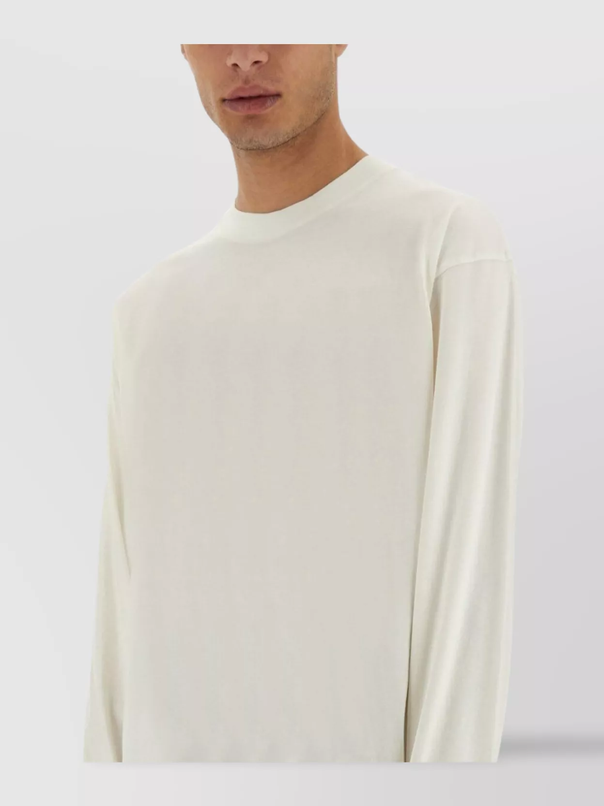 Represent "Initial" Crew Neck Long Sleeve T-Shirt