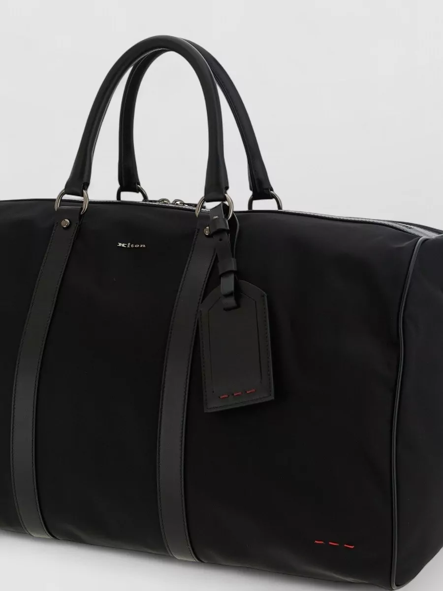 Kiton Weekend Travel Bag Detachable Strap Handles