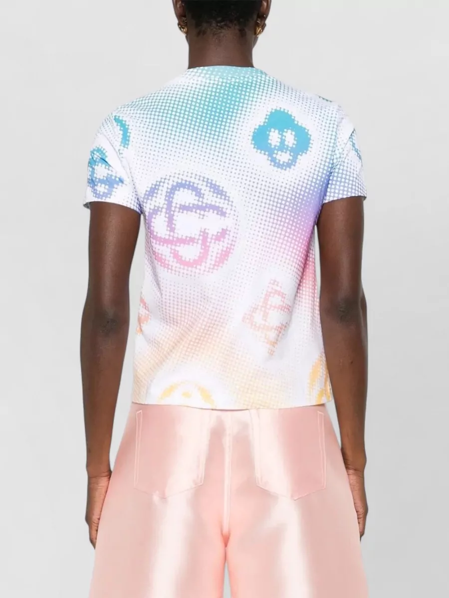Casablanca Printed Fitted T-Shirt