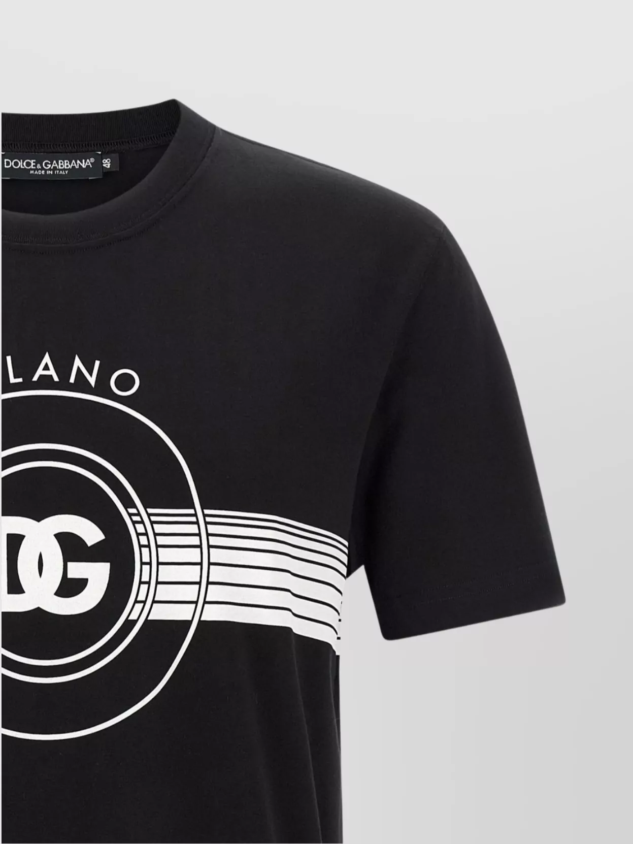 Dolce&Gabbana Logo Printed Crew Neck T-Shirt