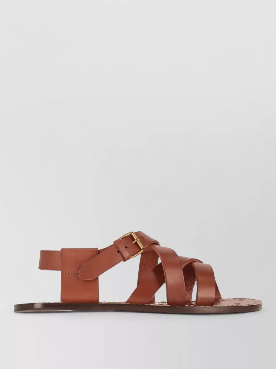 Saint Laurent Leather Sandals