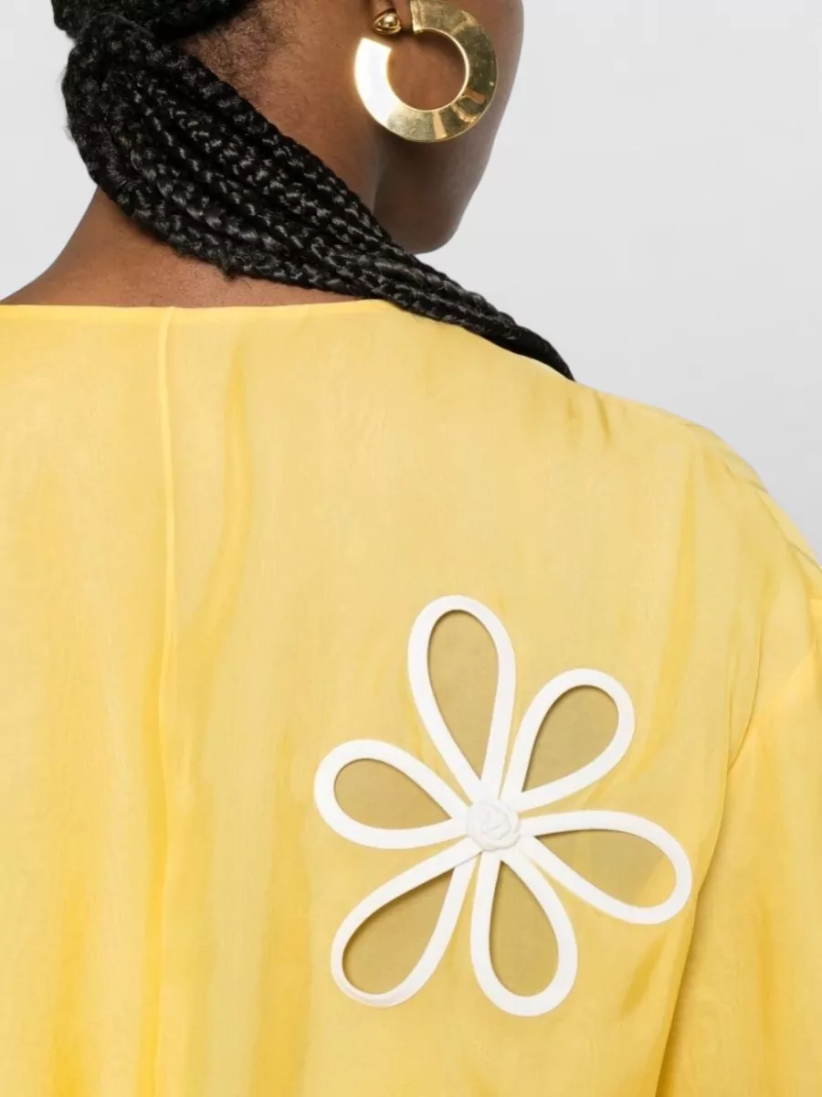 Fendi Silk Floral-Embroidered Blouson Jacket