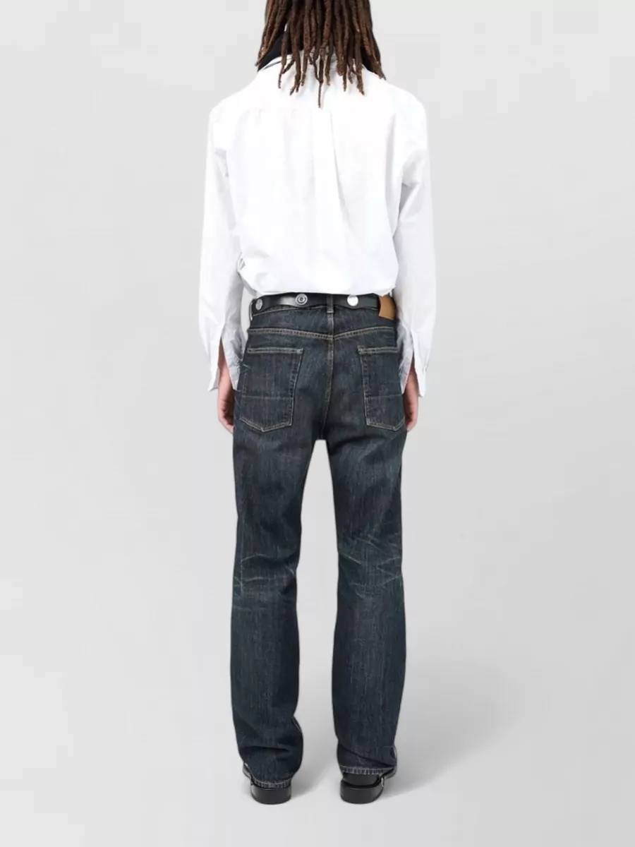 Our Legacy Straight Leg Chain Twill Jeans