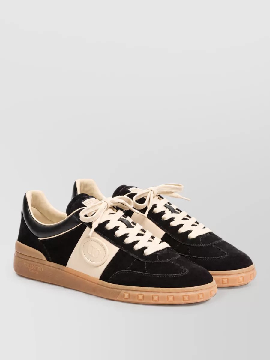 Valentino Garavani silk low-top sneakers