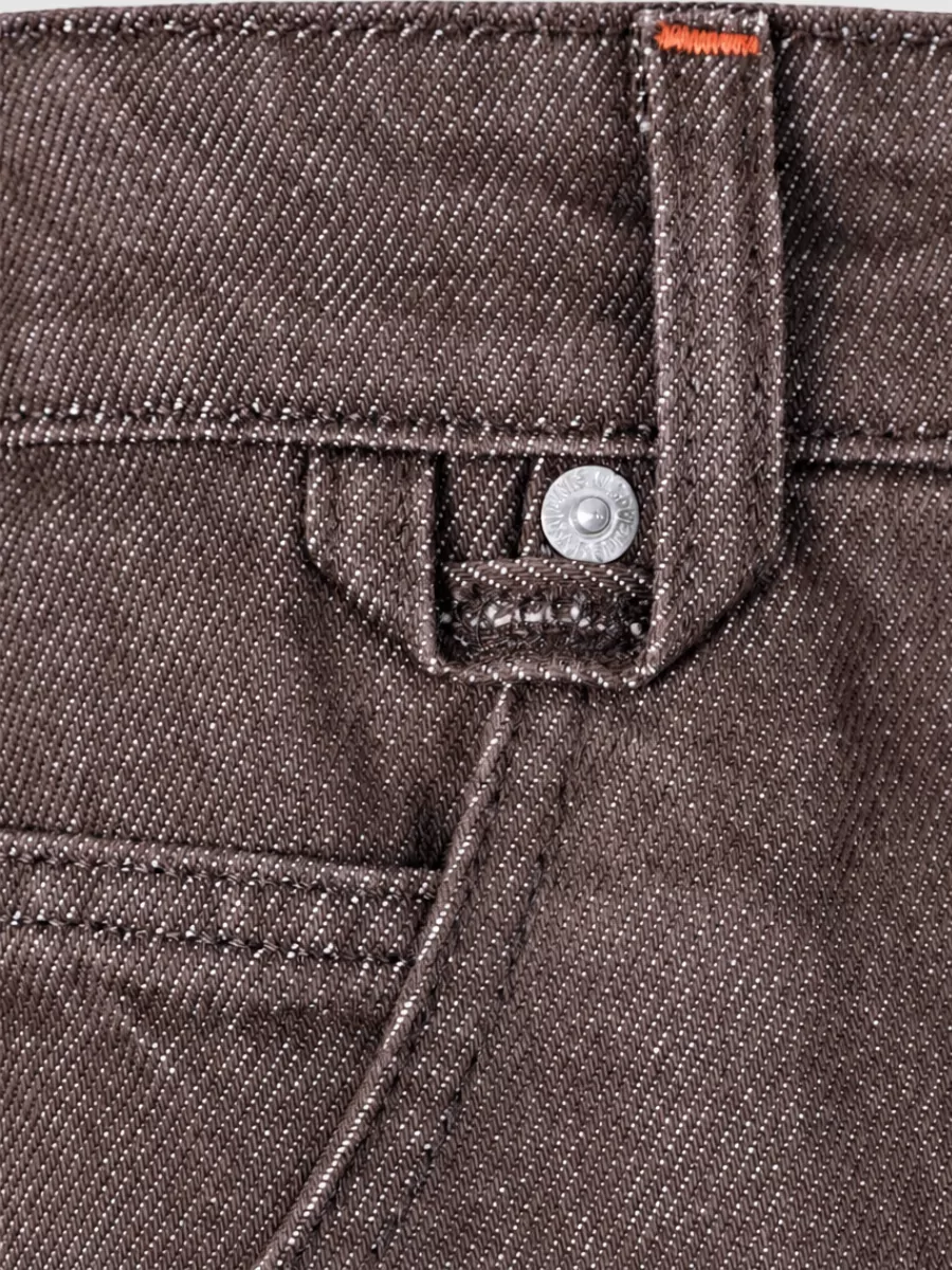 Jacquemus Denim Mid-Rise Straight-Leg Jeans