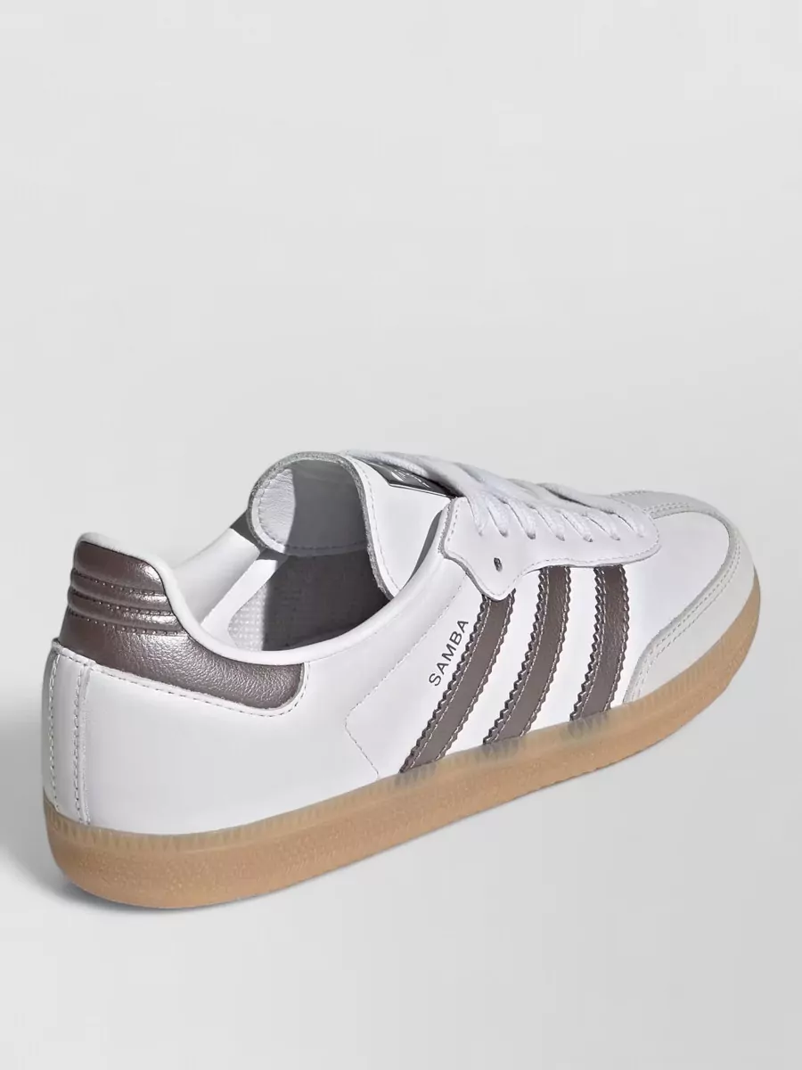 Adidas Leather Lace-Up Sneakers