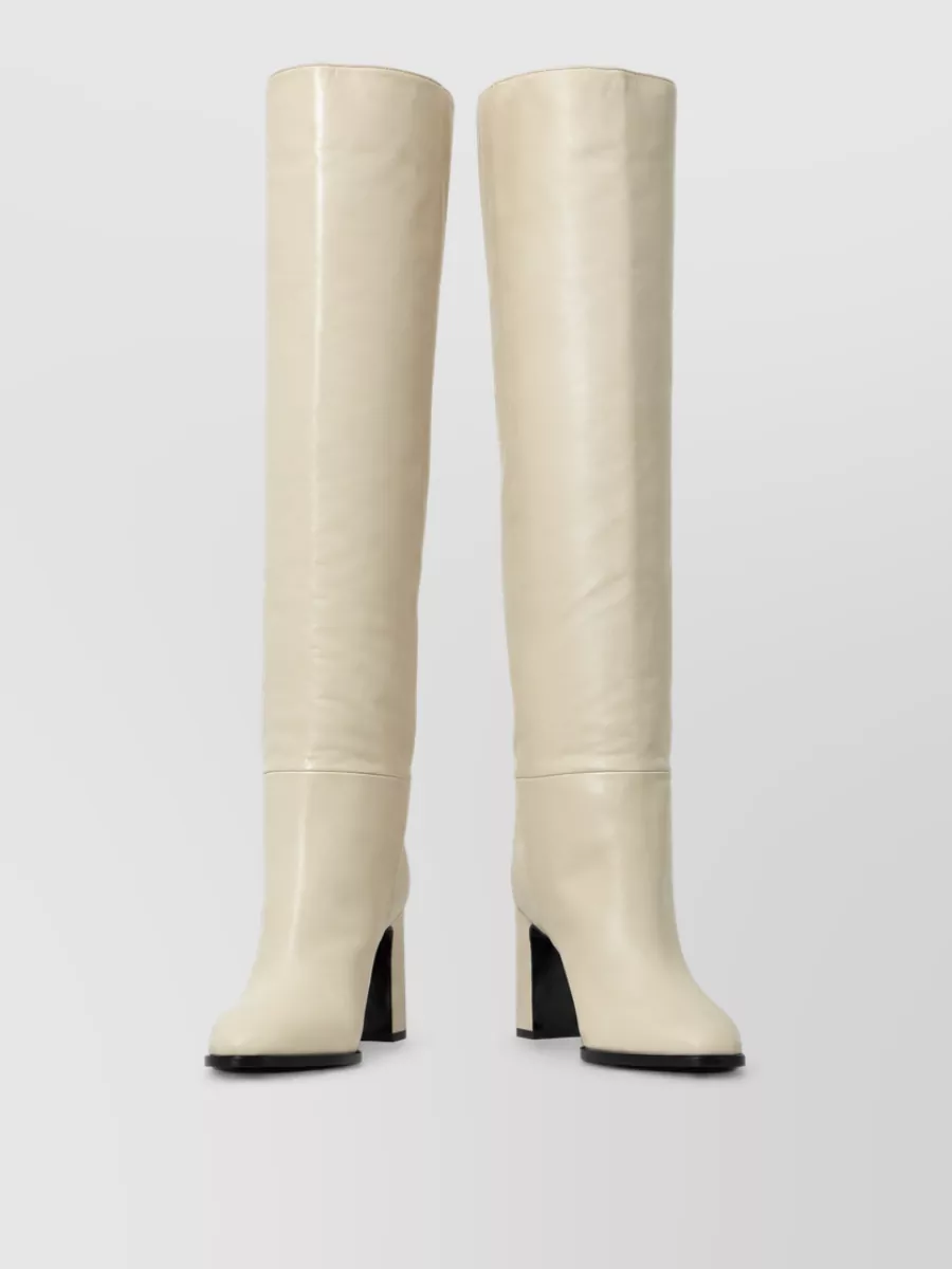 Jimmy Choo leather over-the-knee boots