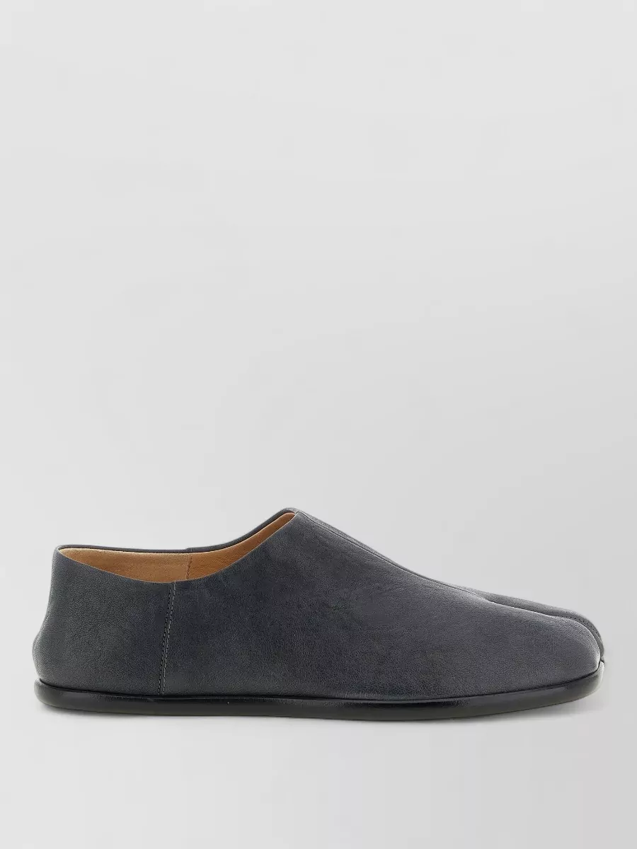 Maison Margiela Leather Tabi Babouche Loafers