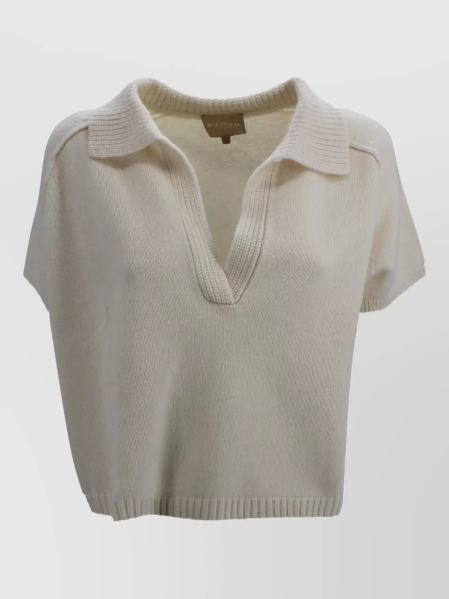 Kujten Cashmere Fine-Knit Sweater