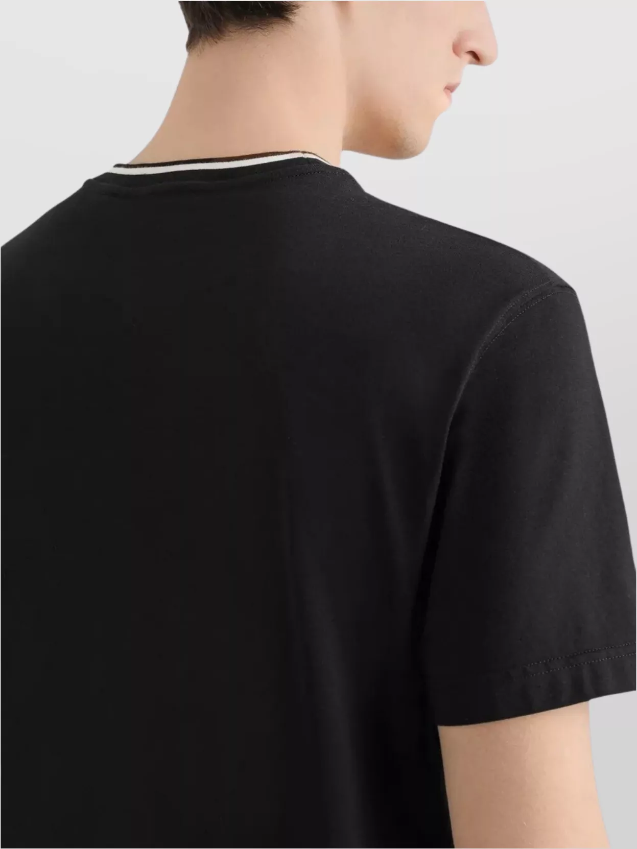 Dolce&Gabbana Crew Neck Short Sleeve Contrast Pocket Vest