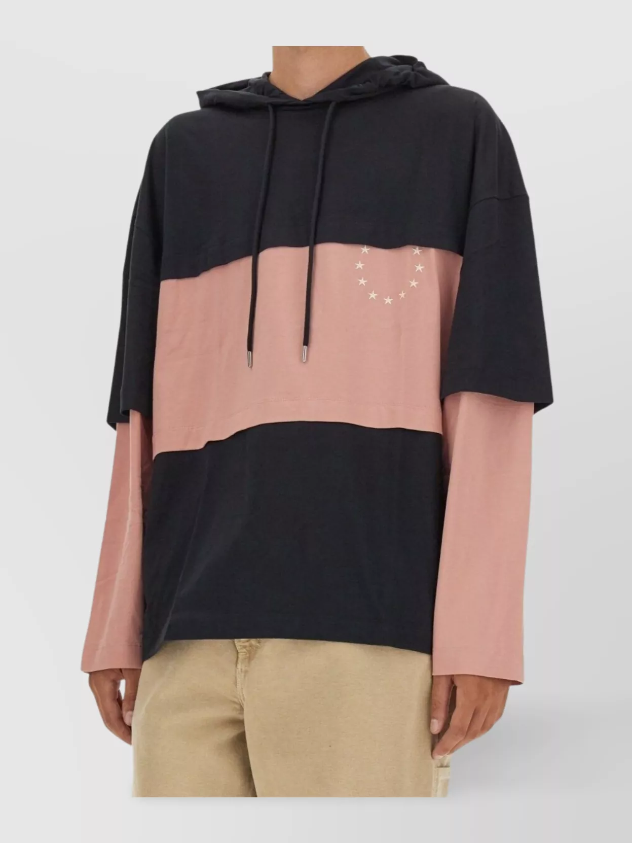 Études Oversize Logo Hooded Star Sweatshirt