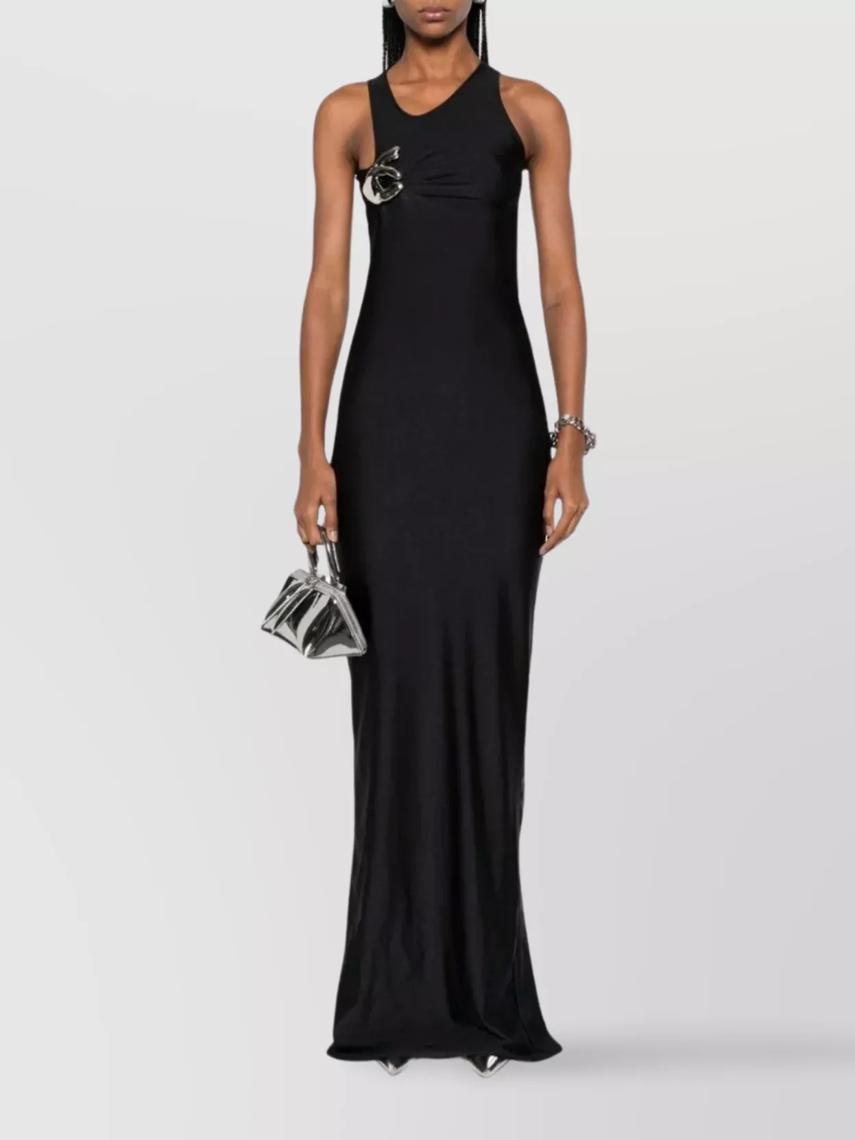Coperni Sensual V-Neck Halter Dress