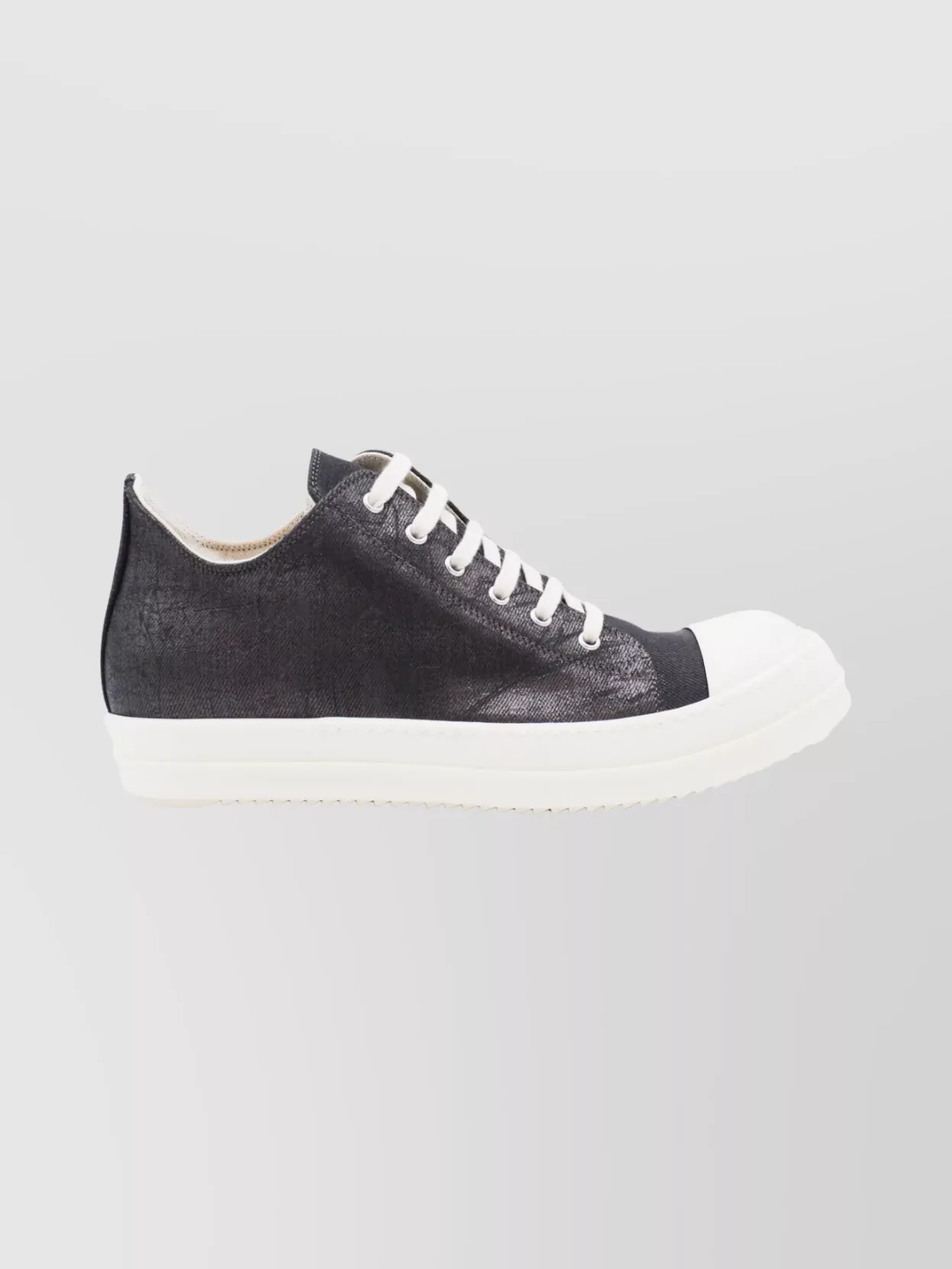 Rick Owens Drkshdw Casual Low Top Sneakers With Contrast Sole