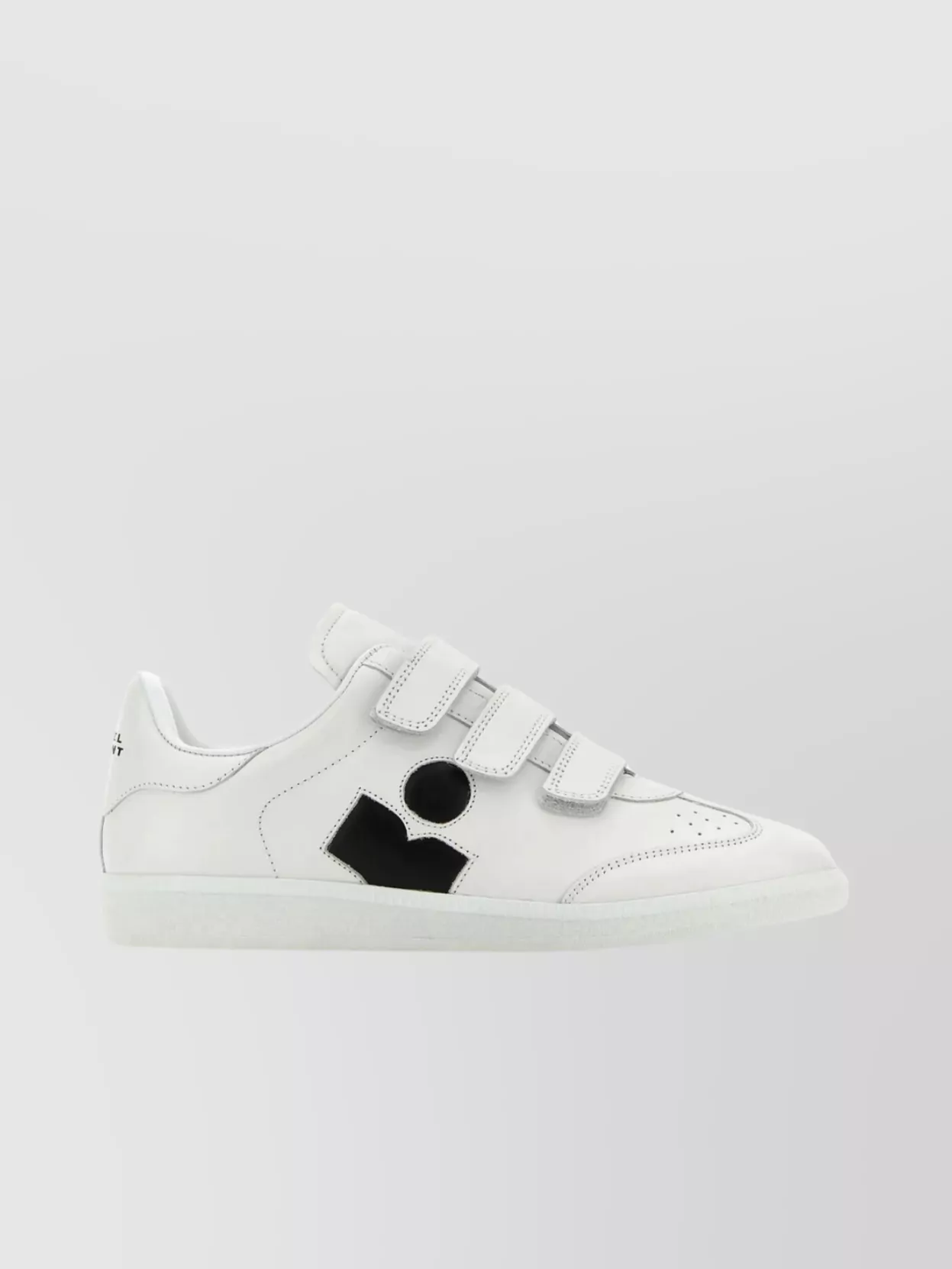 Shop Isabel Marant Étoile Signature Sn Leather Sneakers In White