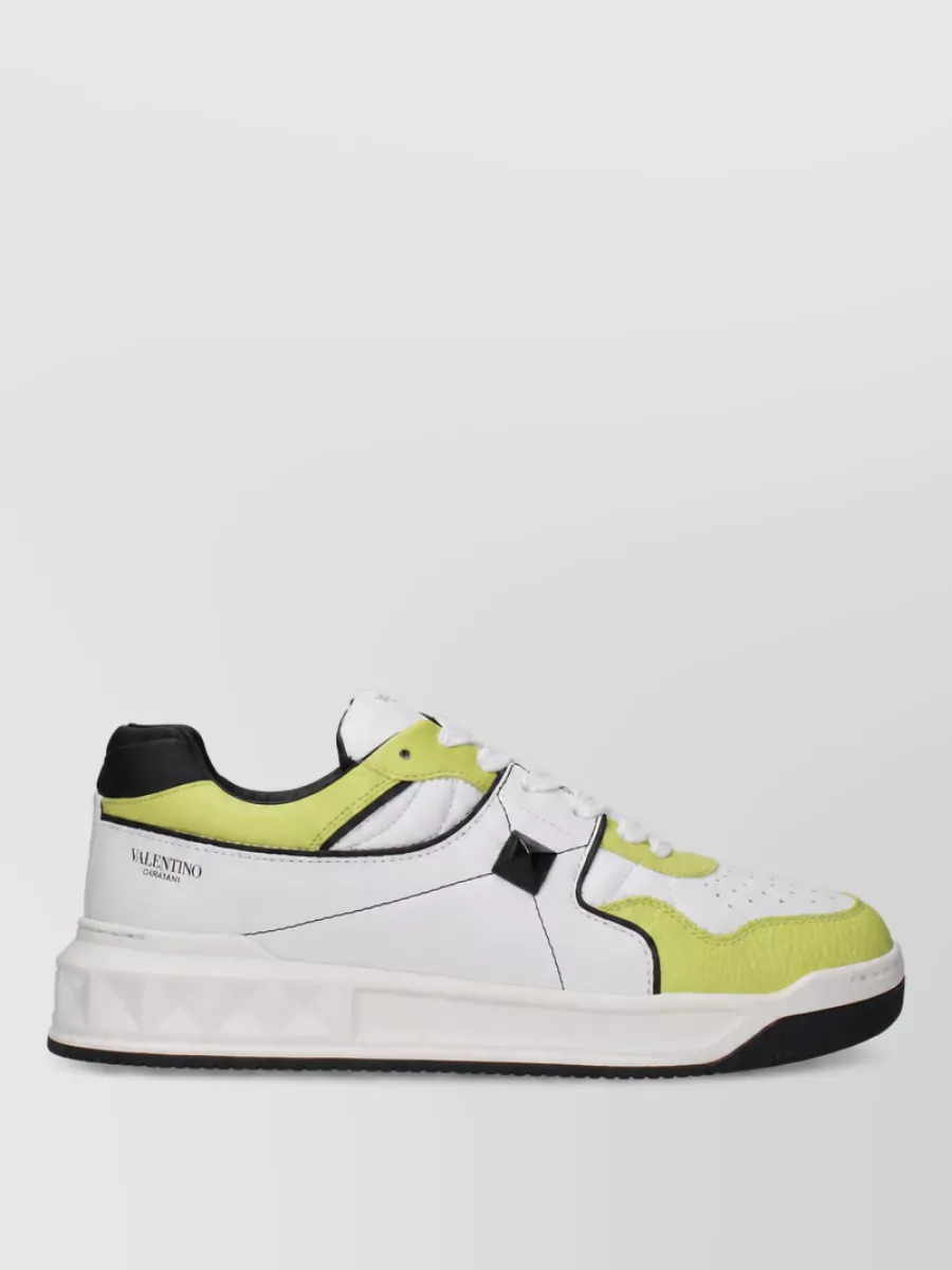 Valentino Garavani Leather Low-Top Sneakers