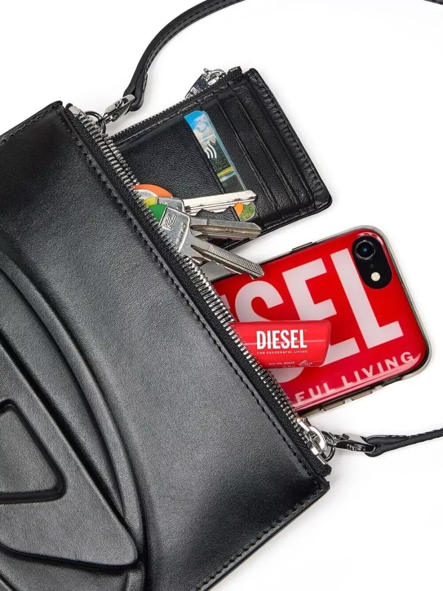 Diesel 1Dr Leather Cross-Body Bag