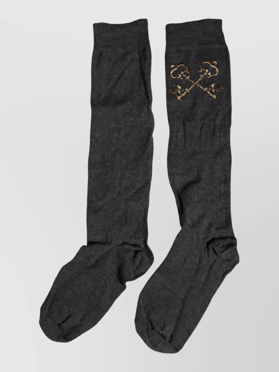 Dolce&Gabbana wool over-the-calf socks