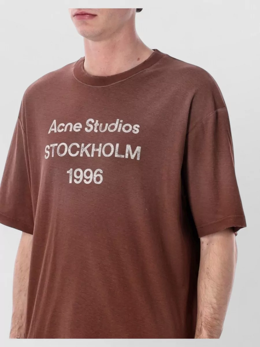 Acne Studios Stockholm 1996 Cotton Oversized T-Shirt Shirt