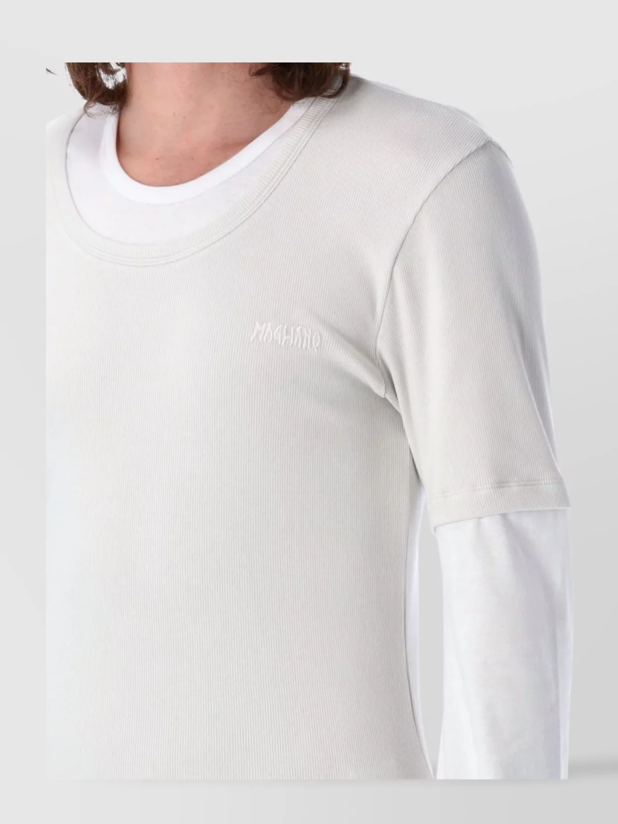Magliano Layered Ribbed Long Sleeve T-Shirt