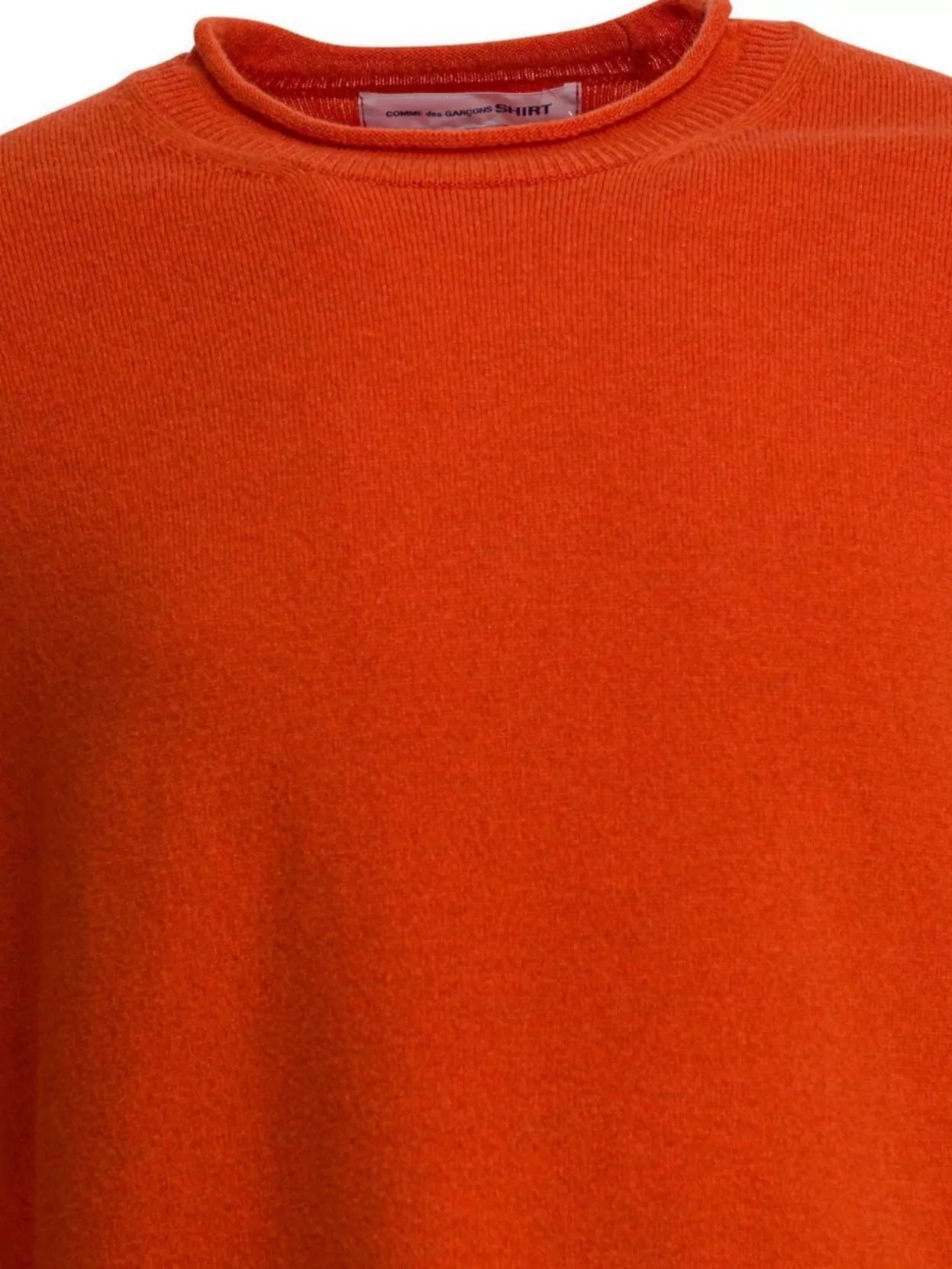 Comme Des Garçons Long Sleeve Crew Neck Knit Sweater